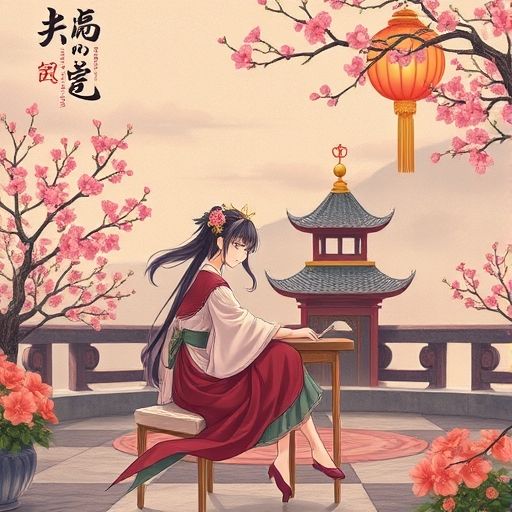 优雅的茶具摆放