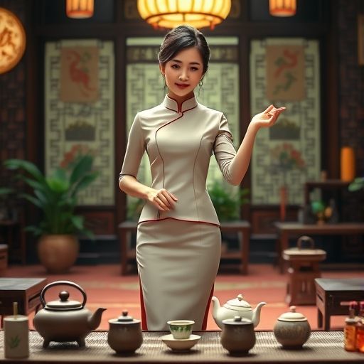 展示茶叶制作工艺流程的图解