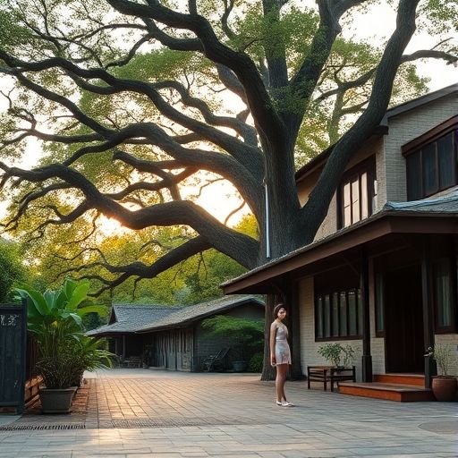 小众茶肆的乡村风情