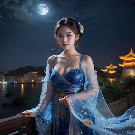 白云山荧光夜跑的团队合影