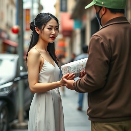 配送员展示用于广州品茶外卖的专业保温包装