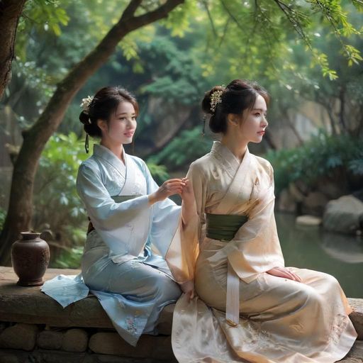 茶客们围桌畅聊