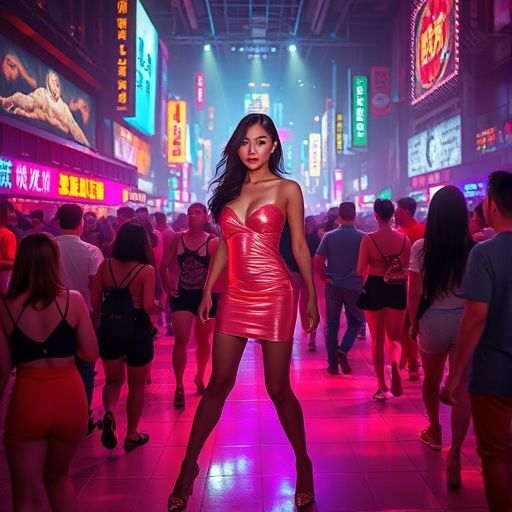 天河98场电音派对热舞