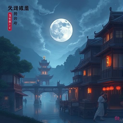 深圳夜生活酒吧街全景