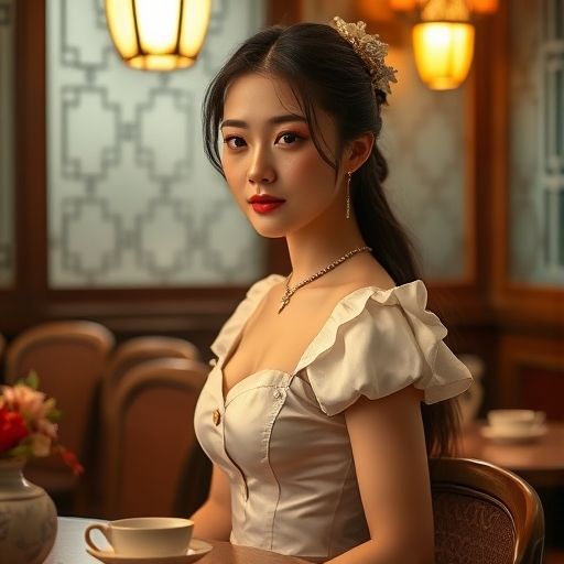 清幽阁的精致环境一角