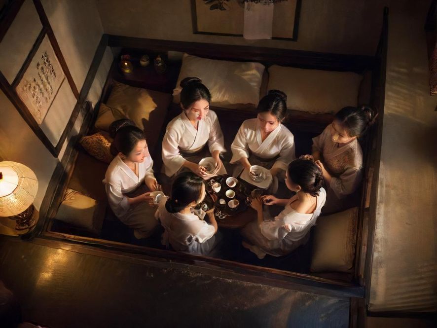 广州高端茶室品茶环境展示