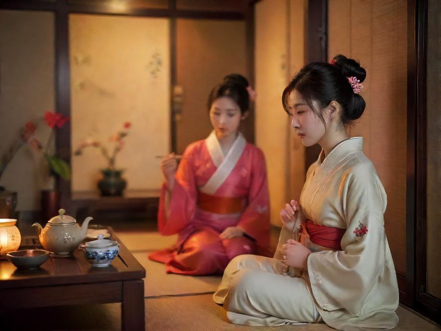 深圳浦典茶艺体验温馨一角