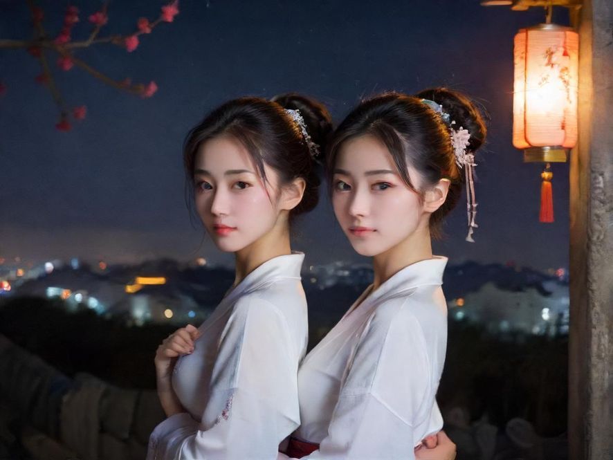 石牌东路夜晚的街景,灯火阑珊,充满都市气息。