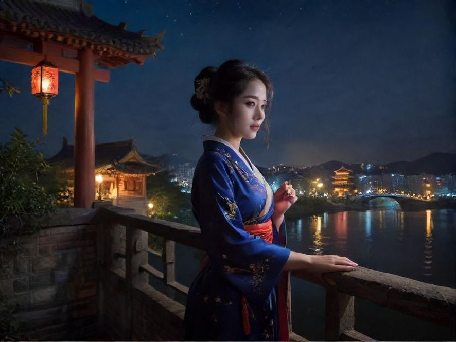 东莞夜景流光溢彩