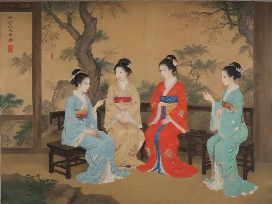 深圳茶艺师优雅表演