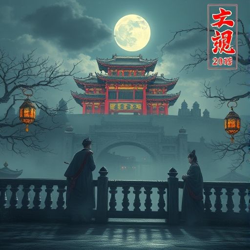 上海某休闲会所夜晚街景
