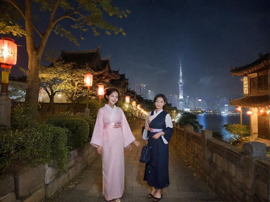 深圳高端会所夜景氛围展示