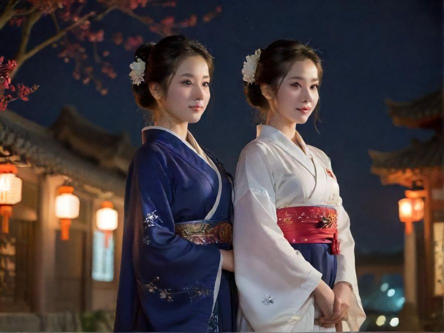 广州某休闲会所入口,夜色中霓虹闪烁,充满神秘感。