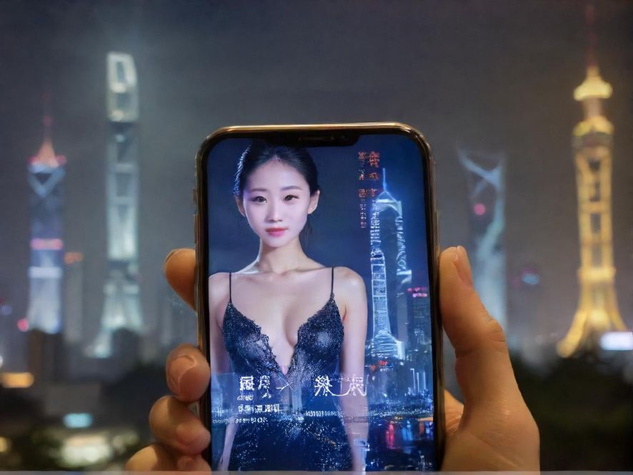 手机屏幕上的深圳浦友之家网界面