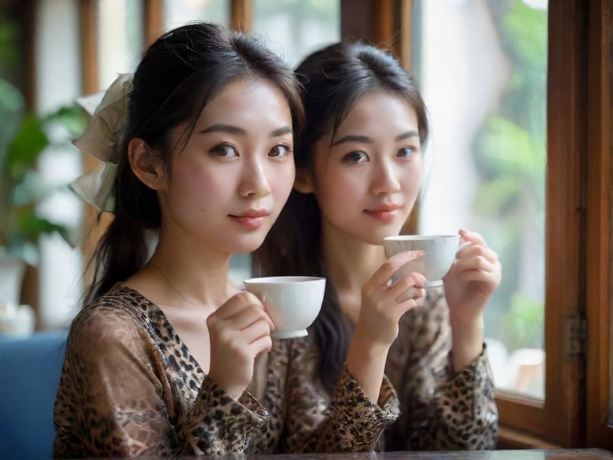 深圳龙华茶艺师泡茶近景