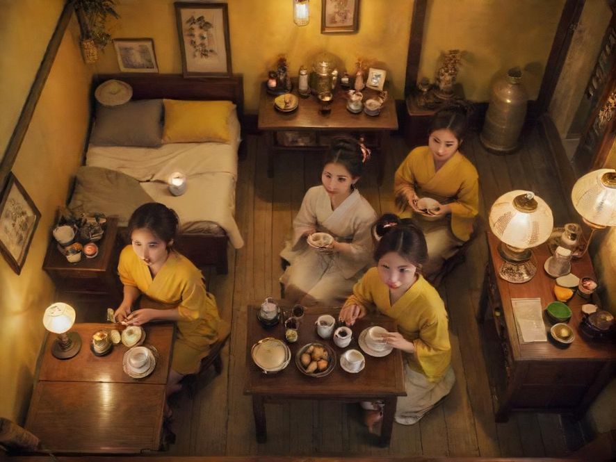 蒲典信息网推荐的休闲茶室场景