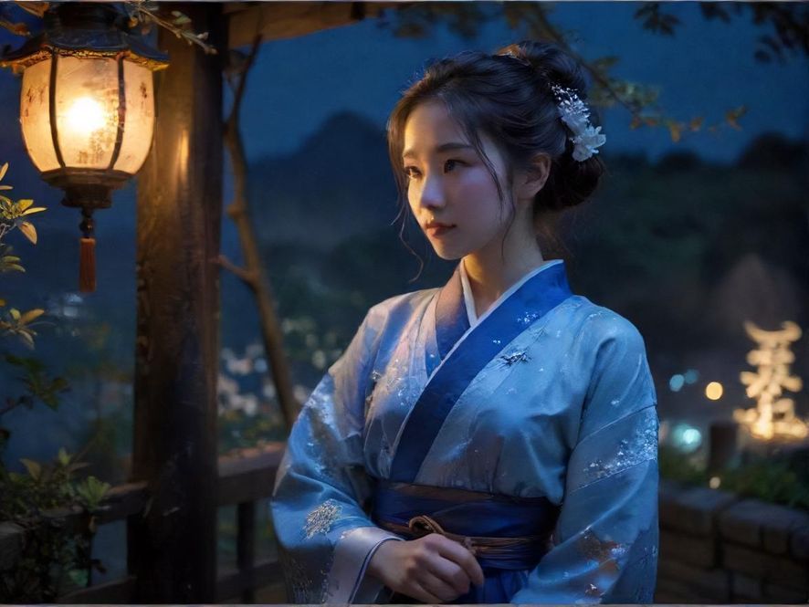 广州某休闲会所入口在夜晚灯光下的氛围照片