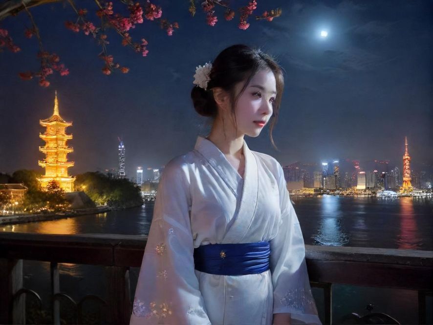 广州夜场会所的璀璨夜景