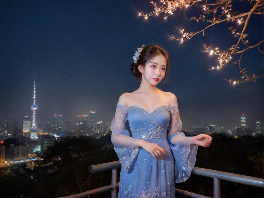 广州悦来香QM夜场入口夜景