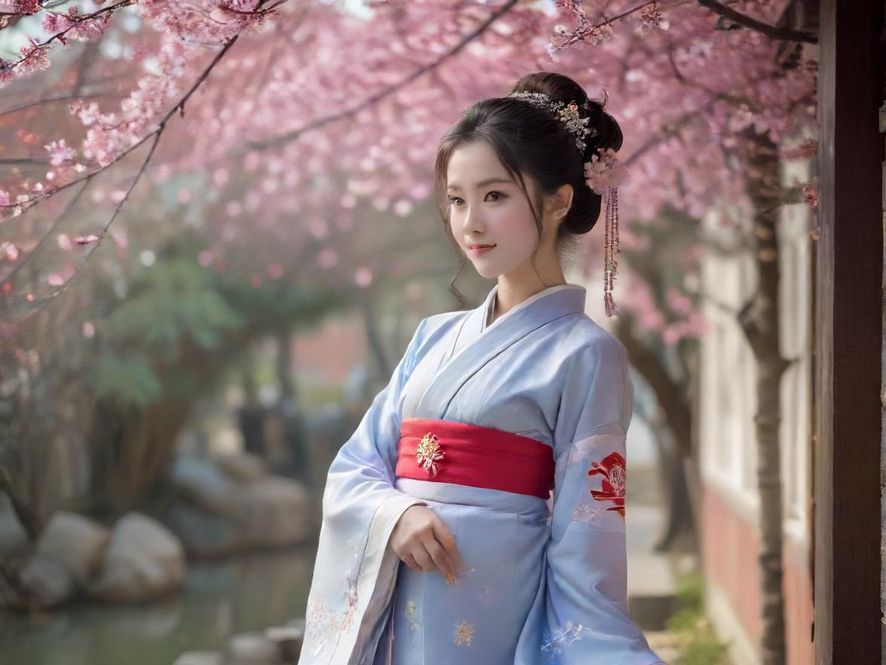 都市女性在温馨私密空间享受片刻宁静