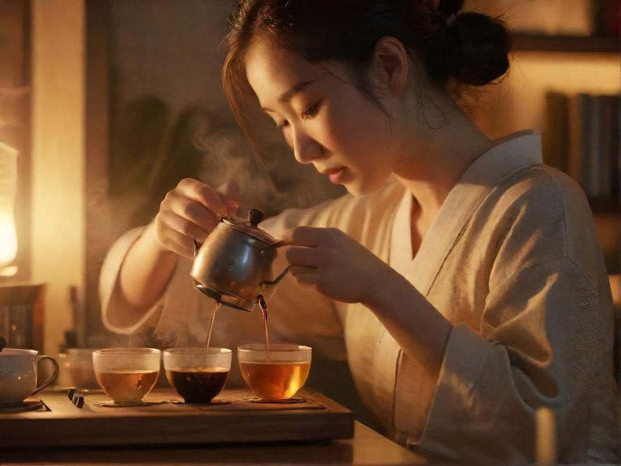 犬马之家品茶 武汉茶艺表演