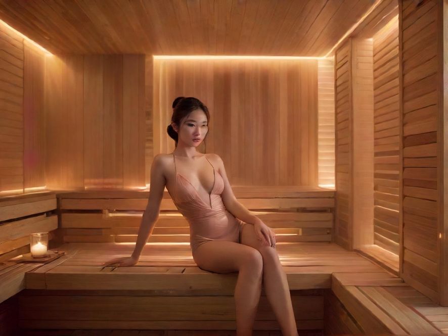 深圳高端桑拿会所休息区