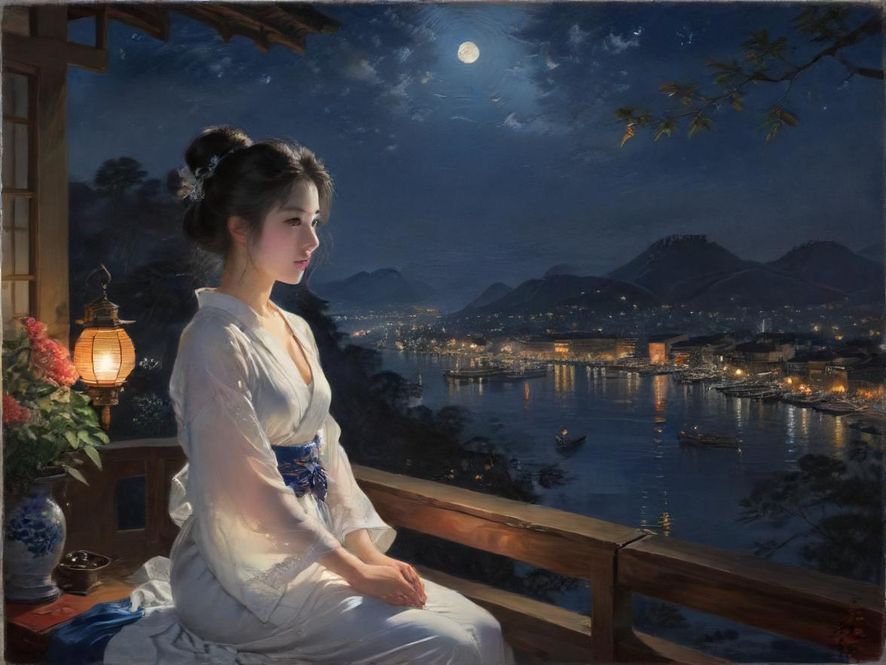 广州夜晚一家高端会所的入口，灯光映衬，显得神秘而有格调