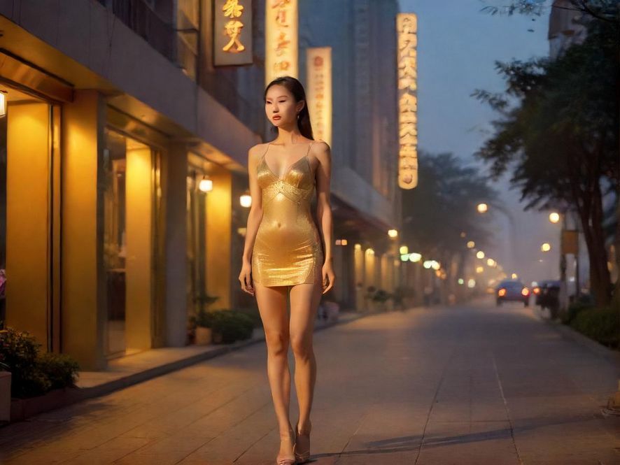 广州体育西一处隐藏的休闲会所入口,透着温馨灯光