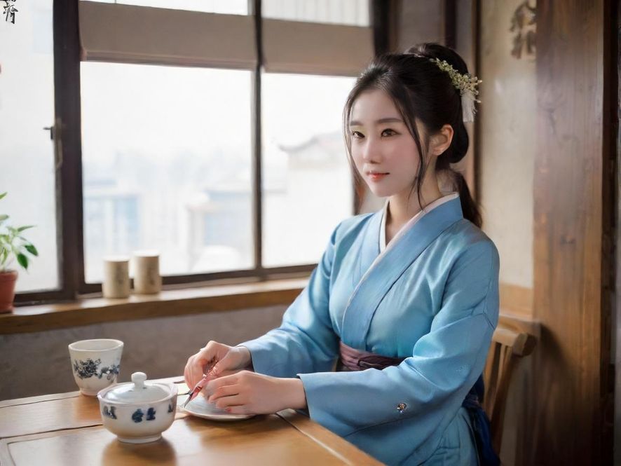 城市隐藏茶社温馨环境实拍