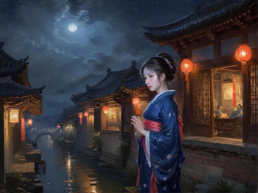 广州夜景下手机搜索休闲娱乐信息