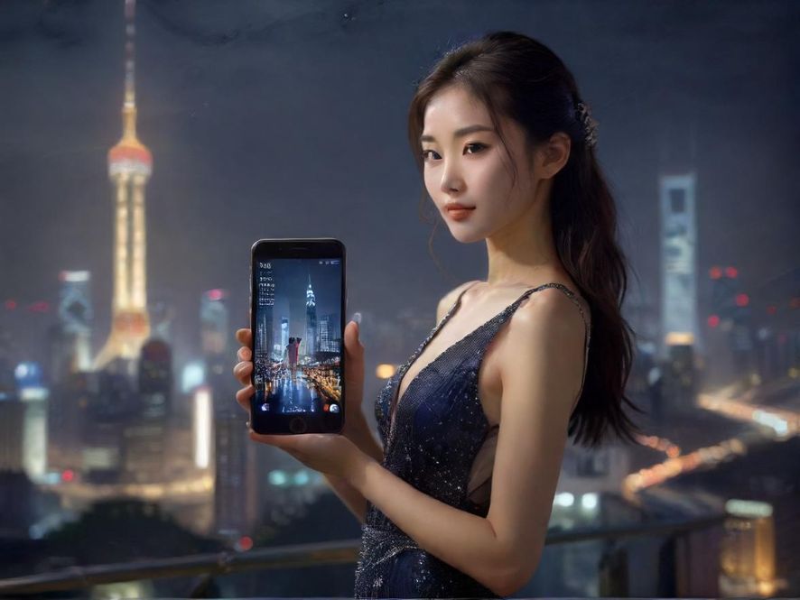 手机屏幕上的论坛帖子