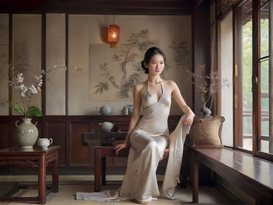 广佛高端茶社的雅致内景,营造出禅意的放松氛围