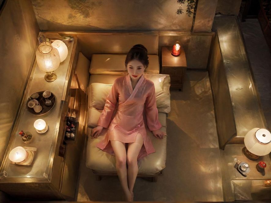 深圳高端嫩茶会所私密环境展示