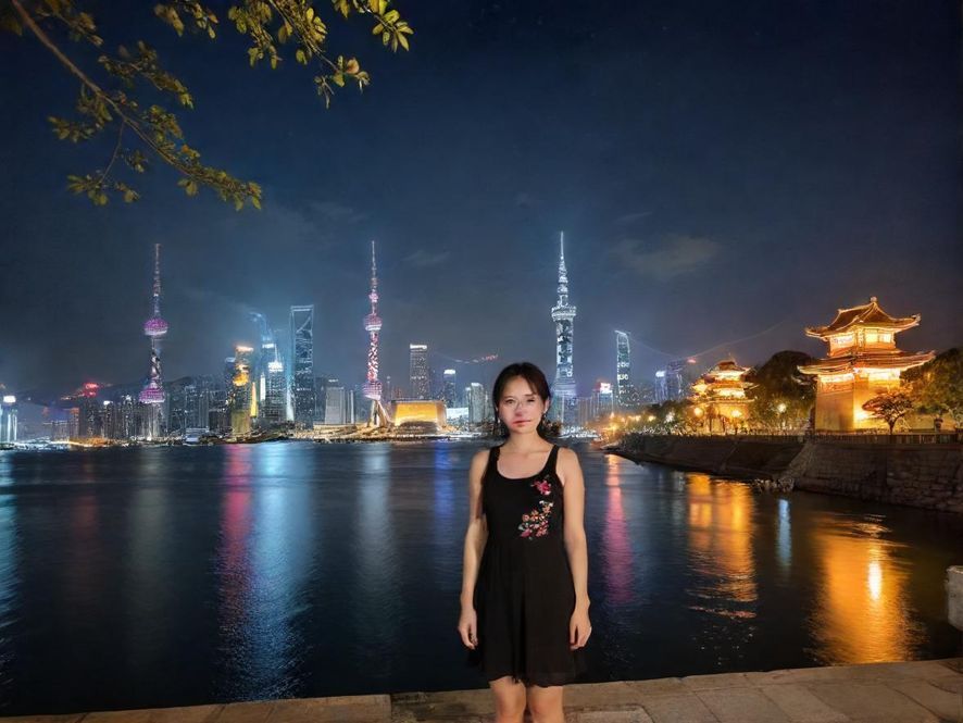 上海夜场会所外观夜景