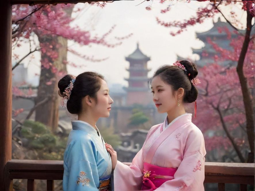 一个光影柔和、蒸汽弥漫的桑拿房内部景象