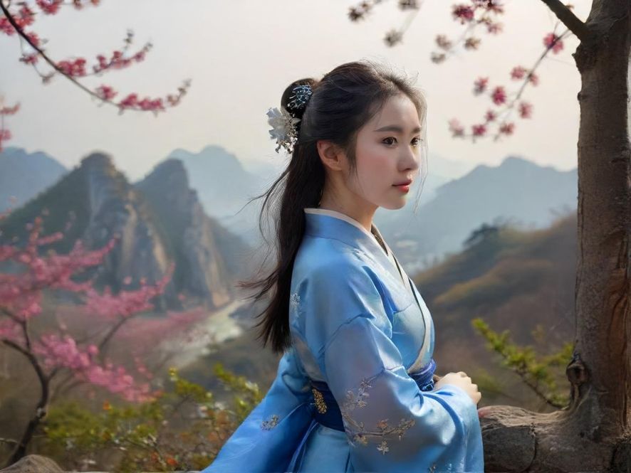 手机屏幕上显示模糊的休闲场所信息