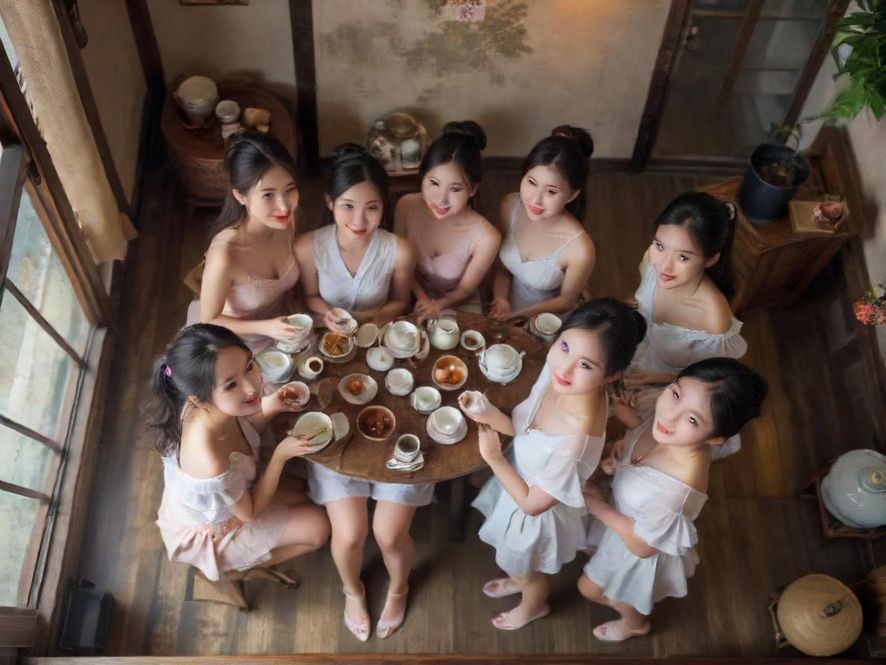 深圳龙华品茶茶室环境实拍