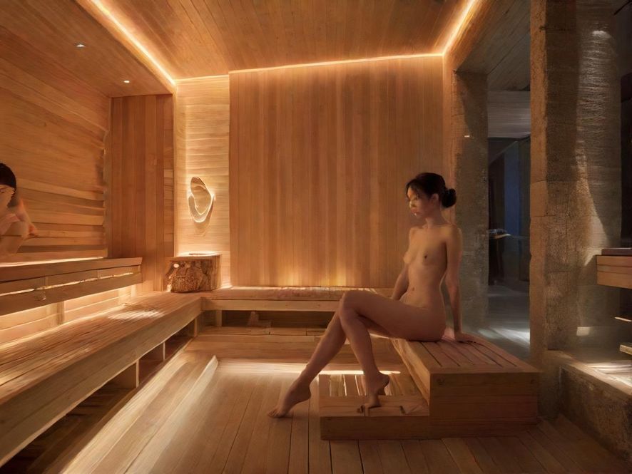 南京夜场桑拿会所大厅暧昧灯光场景