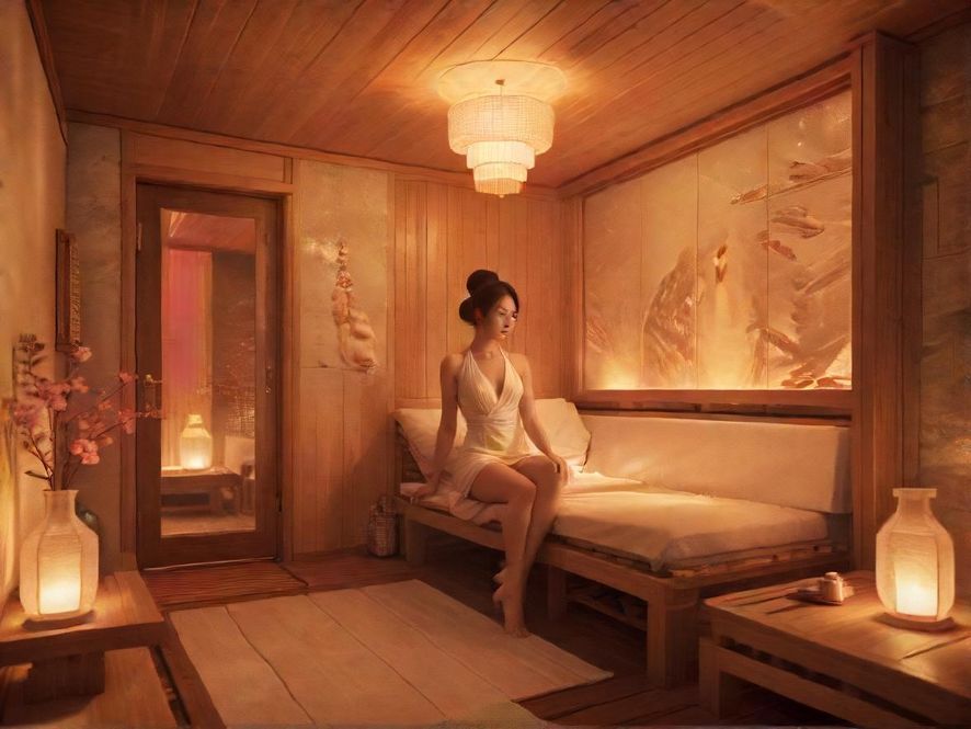 高端桑拿会所内部环境
