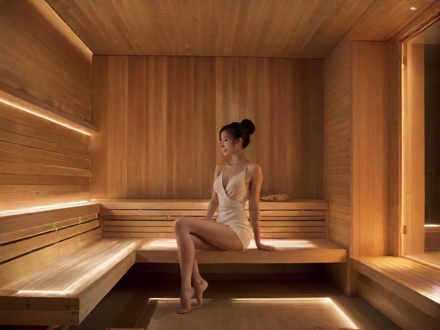 长沙桑拿会所现代风格大厅一览