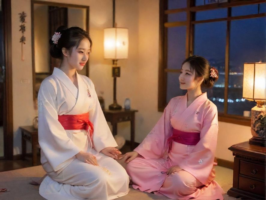 广州夜场会所炫彩灯光下的奢华室内场景