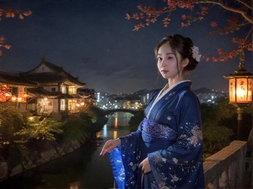 深圳福田璀璨夜景