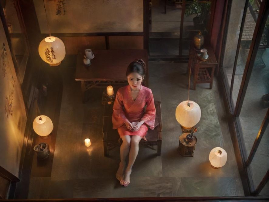 广州高端茶社内部环境展示