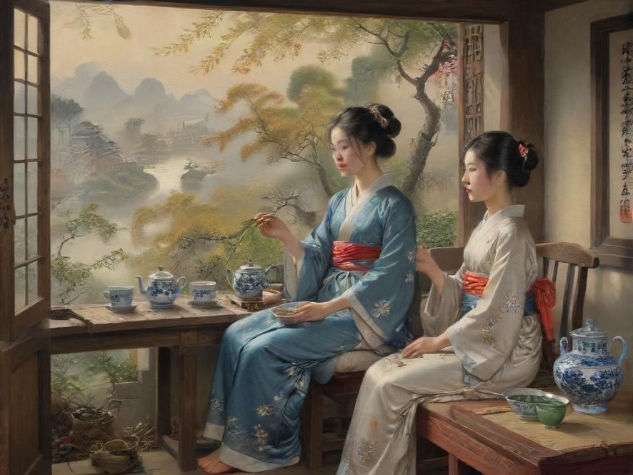 广州品茶外卖家居场景体验