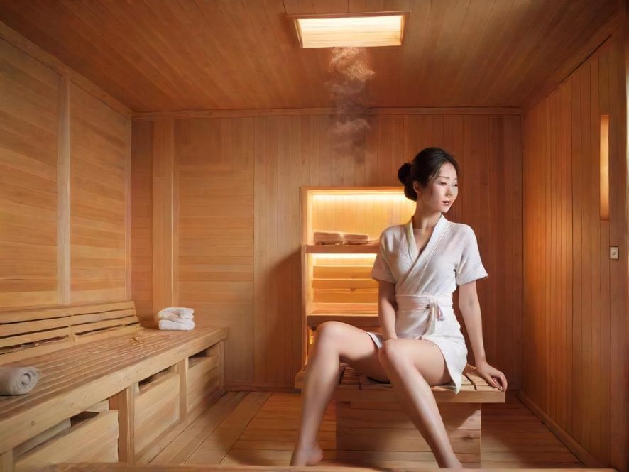 罗湖桑拿环保场汗蒸房内景