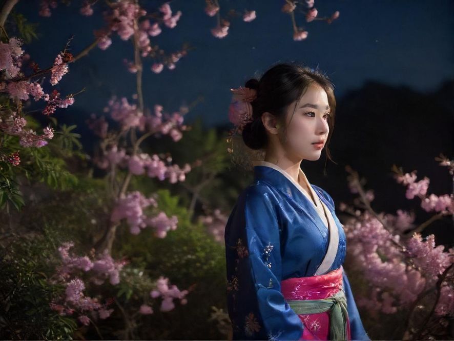 佛山市桑拿葵花蒲典夜晚外观，摩登都市夜景