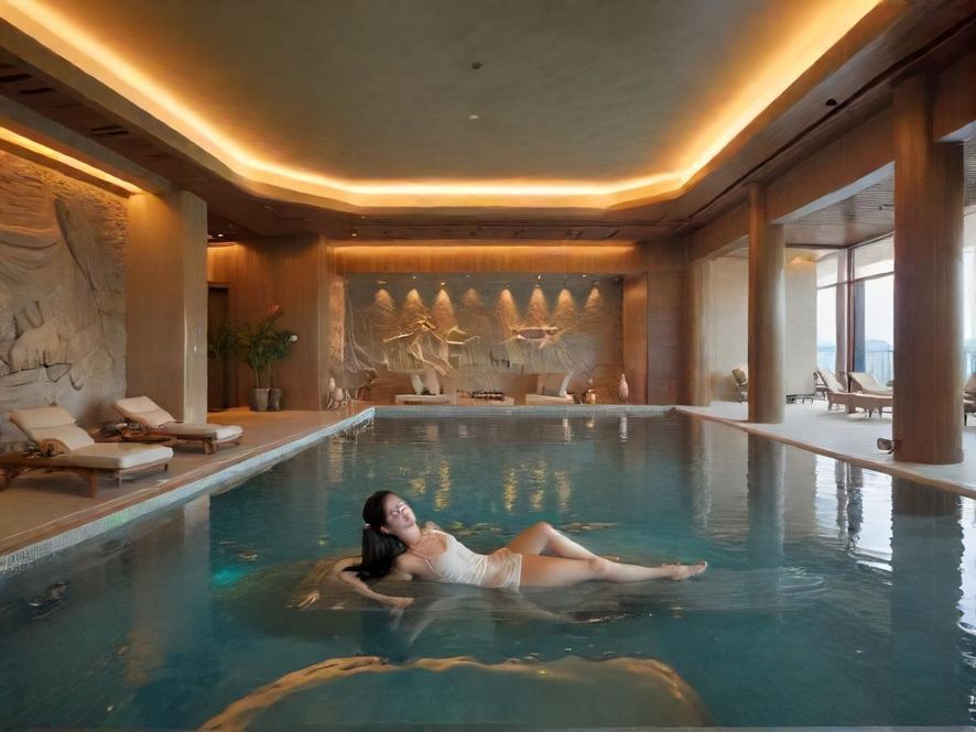 罗湖水会休息区一角,舒适宜人