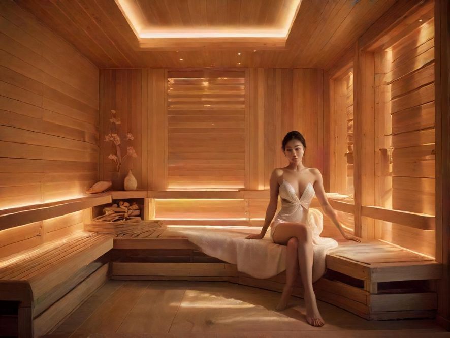 百花丛论坛用户分享的桑拿会所环境