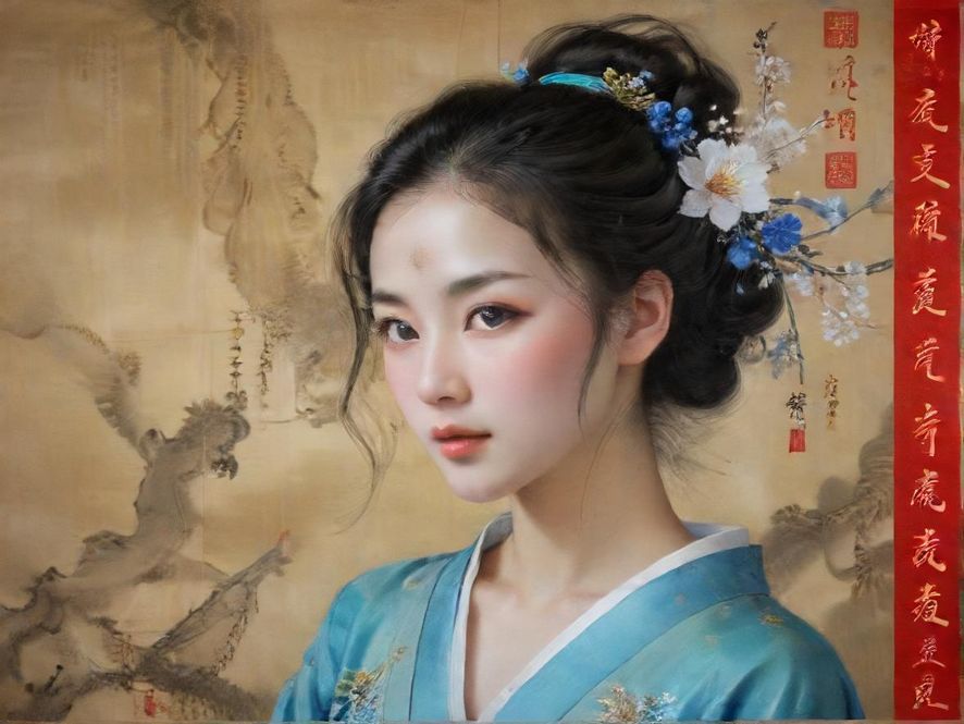 享受身心疗愈的女性