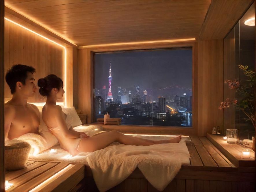 广州约会桑拿情侣包间